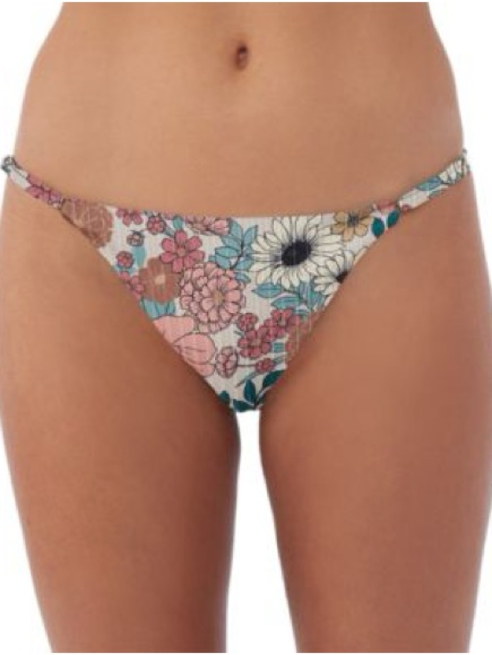 O'Neill Tenley Floral-Print Caicos Bikini Bottoms